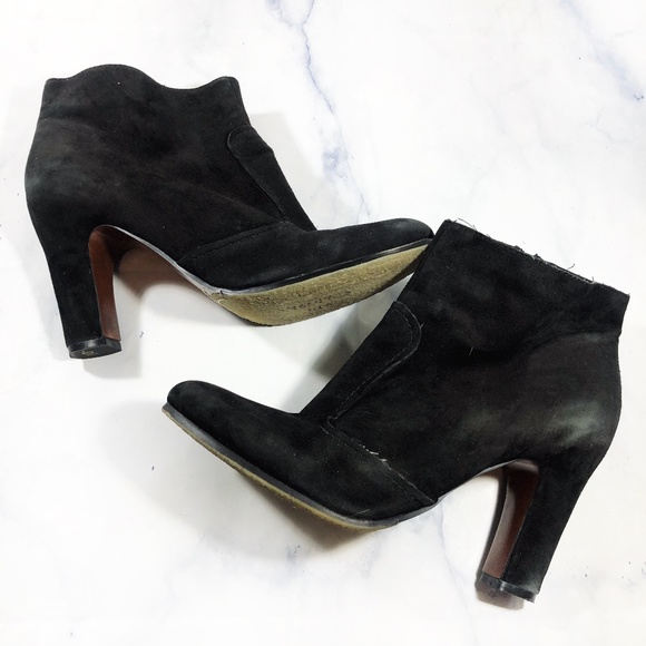 Sam Edelman Shoes - Sam Edelman Sofia Black Suede Heeled Booties
